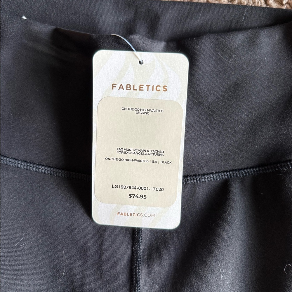 Fabletics Black High-Waisted Leggings